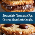 Chocolate Chip Coconut Sandwich Cookies Recipe