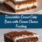 Carrot Cake Bars with Cream Cheese Frosting Recipe