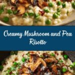 Mushroom and Pea Risotto Recipe