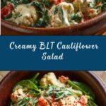 Creamy BLT Cauliflower Salad Recipe
