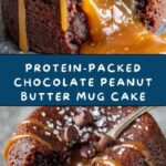 Protein Chocolate Peanut Butter Mug Cake Recipe