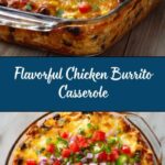 Easy Chicken Burrito Casserole Recipe