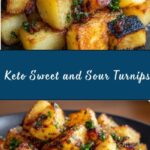 Keto Sweet and Sour Turnips Recipe