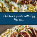 Chicken Alfredo with Egg Noodles Recipe