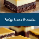 Fudgy Lemon Brownies Recipe