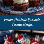 Patriotic Brownie Bombs Recipe