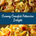 Crawfish Fettuccine Recipe
