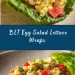 BLT Egg Salad Lettuce Wraps Recipe