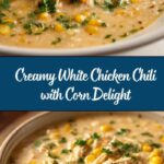 Creamy White Chicken Chili with Corn Recipe