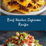 Beef Nachos Supreme Recipe