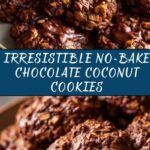 No-Bake Chocolate Coconut Cookies Recipe