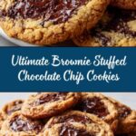 Brownie Stuffed Chocolate Chip Cookies Recipe