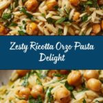 Zesty Orzo Pasta with Creamy Ricotta Recipe