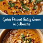 Five-Minute Peanut Satay Sauce Recipe