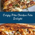 Crispy Pita with Chicken & Feta Recipe