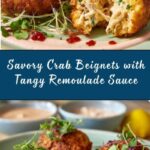 Crab Beignets with Remoulade Dipping Sauce Recipe