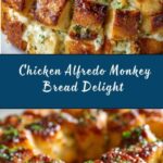 Chicken Alfredo Monkey Bread Recipe