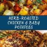 Roasted Chicken with Herb Vegetables Recipe