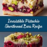 Pistachio Shortbread Bars Recipe