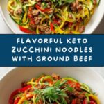 Keto Zucchini Noodles with Ground Beef Recipe
