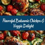 The Balsamic Chicken with Roasted Veggies Recipe