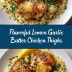 Lemon Garlic Butter Crock Pot Chicken Thighs Recipe