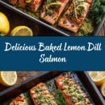 Baked Salmon with Lemon and Dill Recipe
