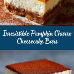 Pumpkin Churro Cheesecake Bars Recipe