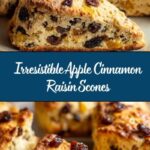 Apple Cinnamon Raisin Scones Recipe