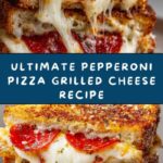 Pepperoni Pizza Grilled Cheese Recipe