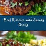 Beef Rissoles with Gravy Recipe
