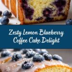 Lemon Blueberry Coffee Cake Recipe
