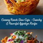 Creamy Ranch Slaw Cups Recipe