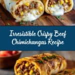 Crispy Beef Chimichangas Recipe