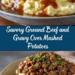 Ground Beef and Gravy Over Mashed Potatoes Recipe