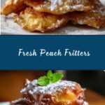 Fresh Peach Fritters Recipe