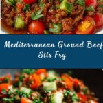 Mediterranean Ground Beef Stir Fry Recipe