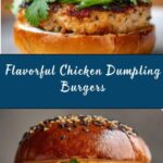 Chicken Dumpling Burgers Recipe
