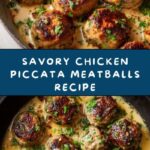 Chicken Piccata Meatballs Recipe