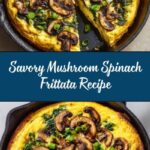 Mushroom and Spinach Frittata Recipe