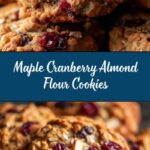 Gluten-Free Almond Flour Cookies with Cranberries and Maple Syrup Recipe