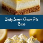 Lemon Cream Pie Bars Recipe