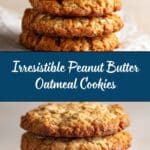 Peanut Butter Oatmeal Cookies Recipe