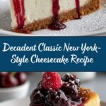 Classic New York-Style Cheesecake Recipe