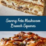 Feta & Mushroom Brunch Squares Recipe
