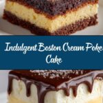 Boston Cream Poke Cake Recipe