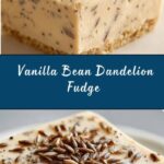 Vanilla Bean Dandelion Fudge Recipe