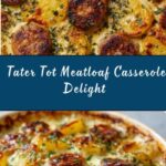 Cheesy Tater Tot Meatloaf Casserole Recipe