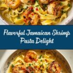 Creamy Jamaican Shrimp Pasta Recipe