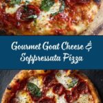 Goat Cheese and Soppressata Pizza Recipe